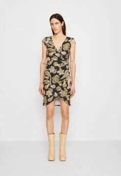 Anna Field Jerseyjurk - Black/Multi Coloured -Anna Field 000879a5b9754ce9801a39da47c3abcd scaled