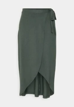 Anna Field Basic Wrap Over Midi Skirt- A-Lijn Rok - Light Green -Anna Field 01b03c6b375842bc8850908e3d5e14f2 scaled