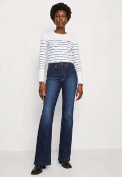 Anna Field Longsleeve - White/Dark Blue -Anna Field 0939beae29d44c2999d3522706444361 scaled