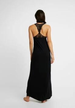 Anna Field Anna Long Viscose Dress- Nachtjapon - Black -Anna Field 10e5b321d6434ffdbbb5d172b7ad7489 scaled