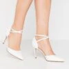 Anna Field Leather Pumps - Hoge Hakken - White
