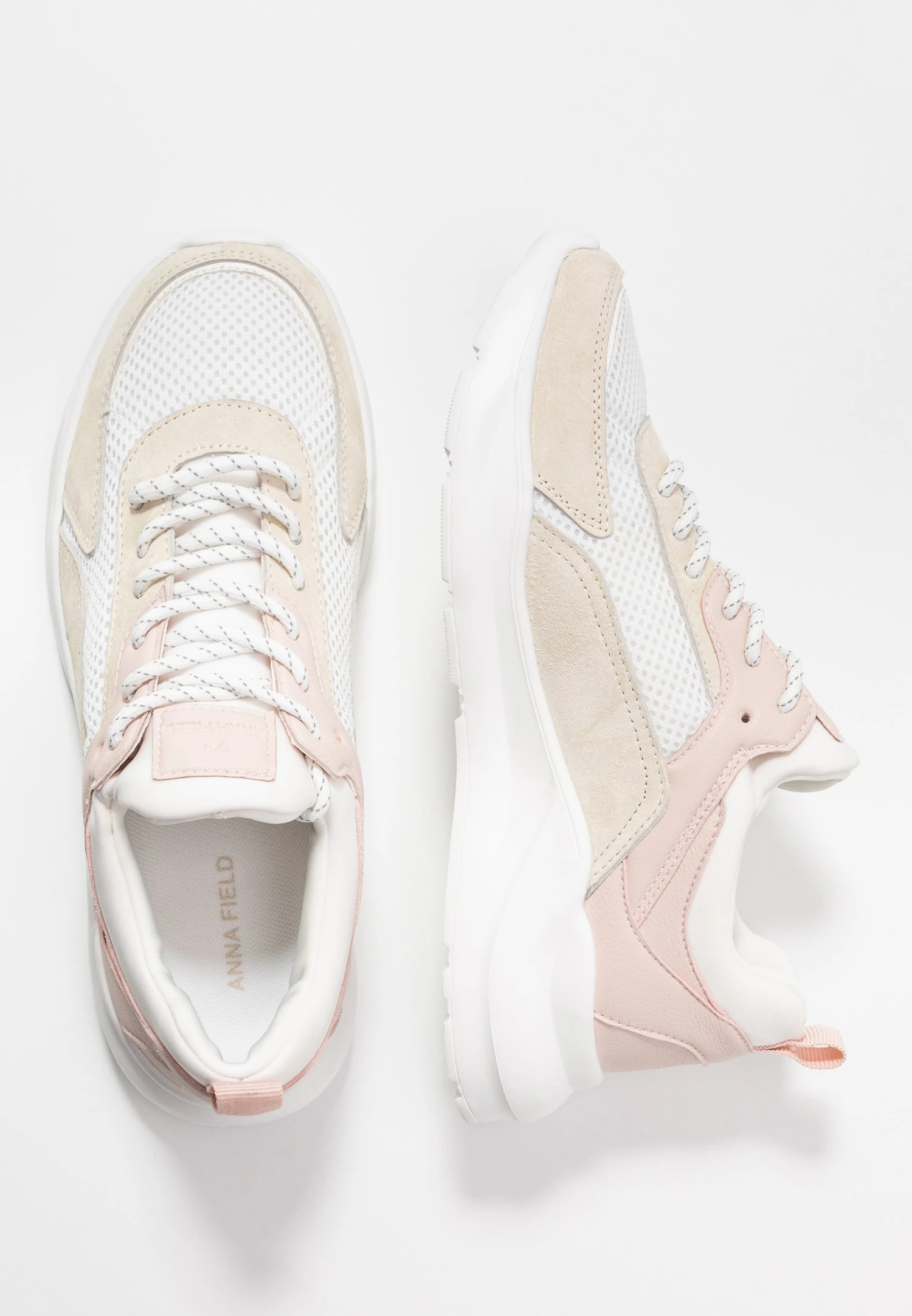 Anna Field Leather - Sneakers Laag - White 4 Anna Field Leather - Sneakers Laag - White - Afbeelding 4