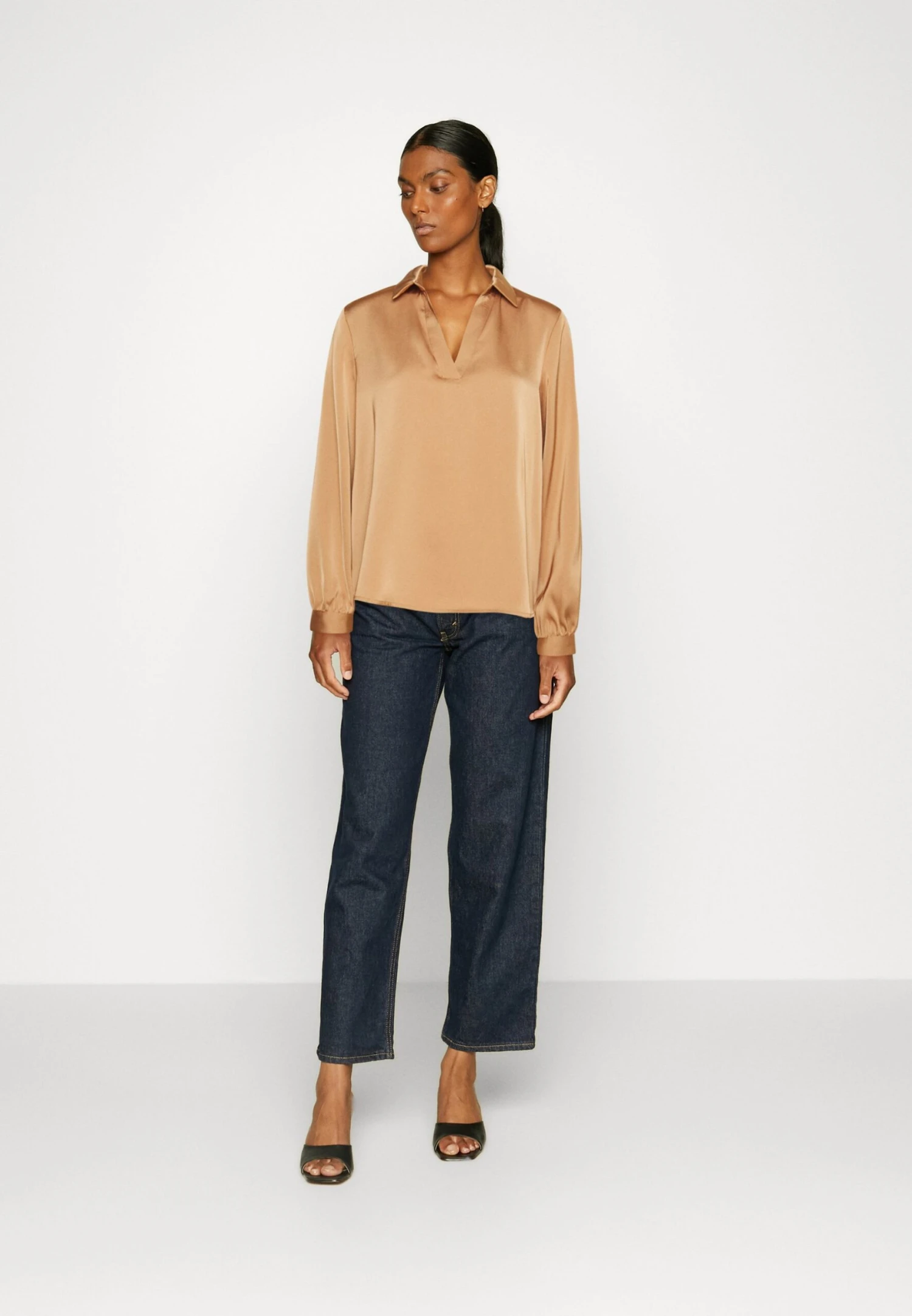 Anna Field Blouse - Brown 2 Anna Field Blouse - Brown - Afbeelding 2