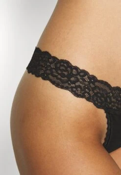 Anna Field 10Pp Cotton And Lace Thong - String - Black -Anna Field 1e3643c56d2f40289953e14d52bb3ace scaled