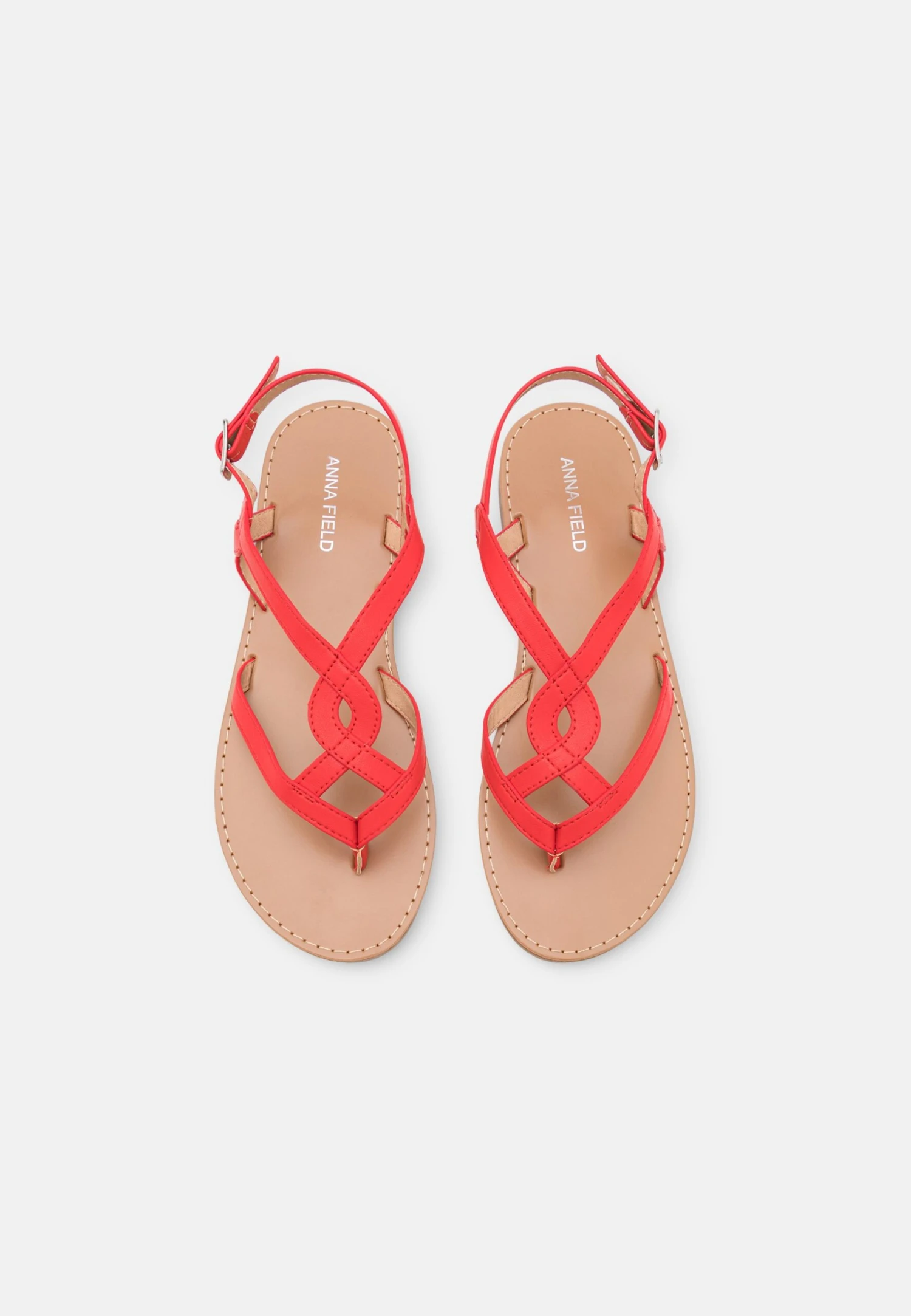 Anna Field Teensandalen - Red 6 Anna Field Teensandalen - Red - Afbeelding 6