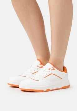 Sneakers Laag - White/Orange