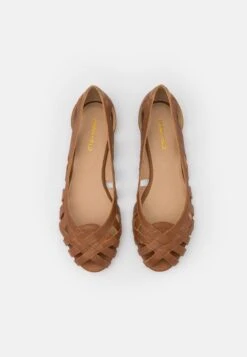 Anna Field Leather - Peeptoe Ballerina'S - Cognac -Anna Field 2a56c760ff704ea58802d90c498fc669 scaled