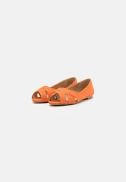 Anna Field Peeptoe Ballerina'S - Orange -Anna Field 2a9f3202e5014892b8f71a469d94cf90 scaled