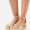Anna Field Sandalen Met Plateauzool - Gold