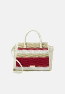 Anna Field Handtas - Off-White/Red