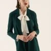 Anna Field Blazer - Dark Green