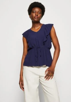 Anna Field Top - Dark Blue -Anna Field 3c609e8af1414eb093afbaa913c42265 scaled