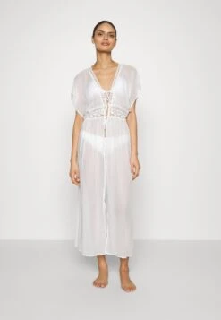 Anna Field Embroidered Cover Up/ 802 - Black - Strandaccessoire - 001 - White