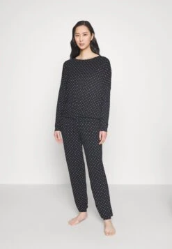 Anna Field Pyjama - Black/White