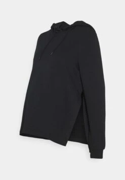 Nursing Hoodie With Slit - Hoodie - Black