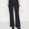 Kick Flare - Bootcut Jeans - Dark Blue Denim