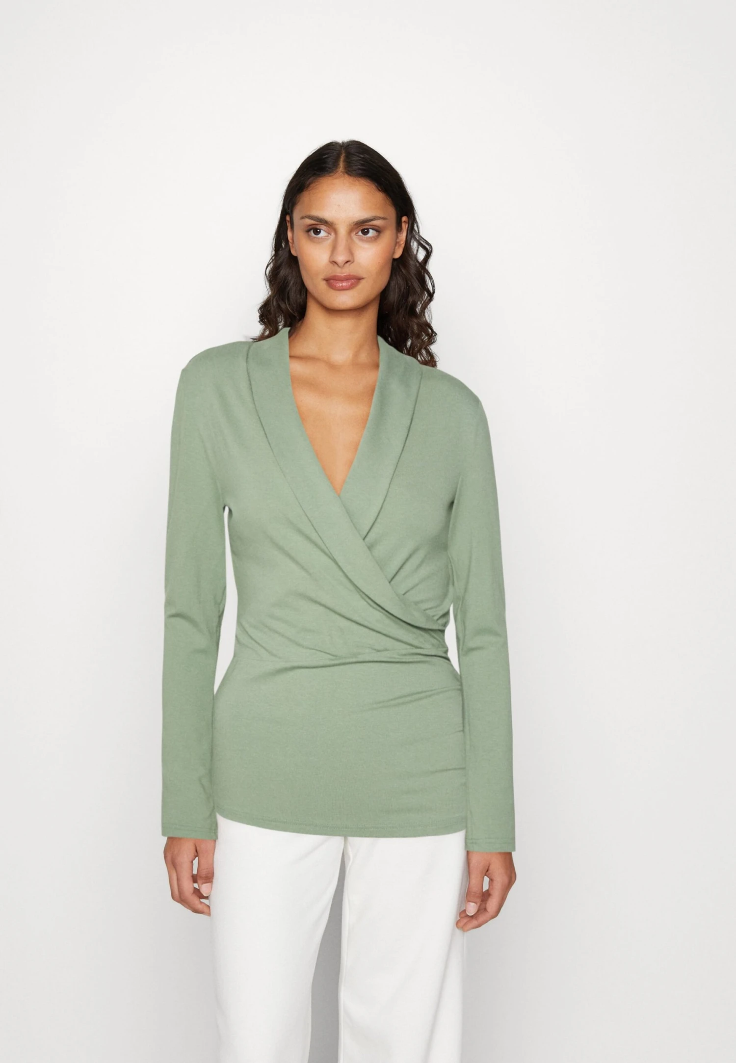 Anna Field Longsleeve - Light Green 1 Anna Field Longsleeve - Light Green