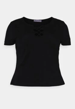 Curvy Front Lace - T-Shirt Basic -Black -Anna Field 53bcc5dad09d411ca251039448d5535a scaled