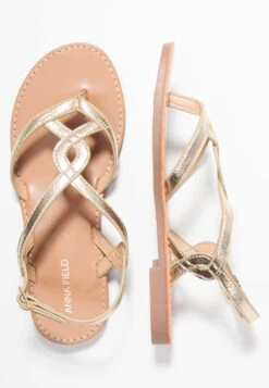 Anna Field Teensandalen - Gold 10 Anna Field Teensandalen - Gold -Anna Field 54069422980d4b019b566295f33b3148