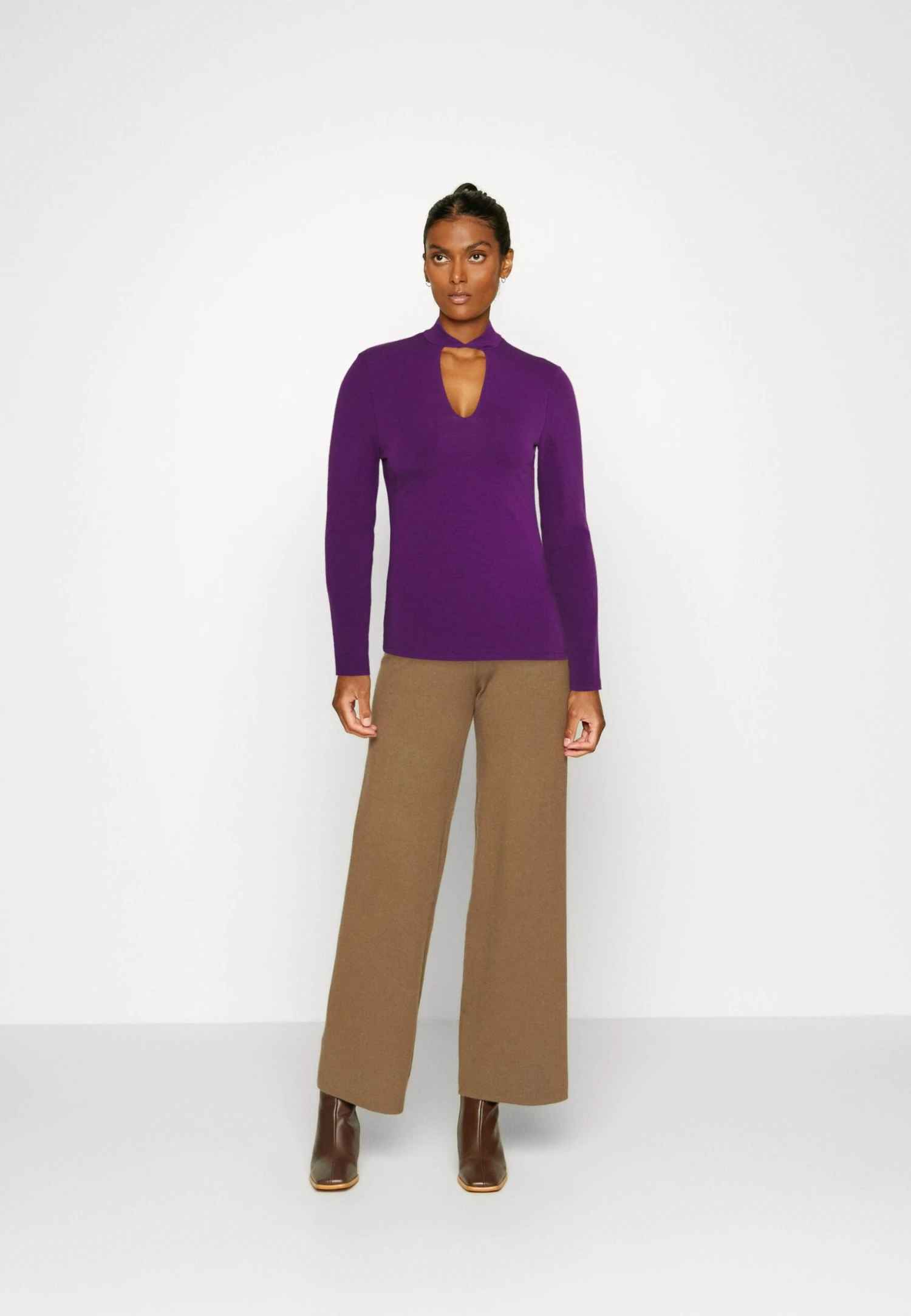Anna Field Longsleeve - Purple 2 Anna Field Longsleeve - Purple - Afbeelding 2