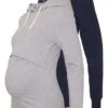 2 Pack Nursing Hoodie - Hoodie - Light Grey/Dark Blue