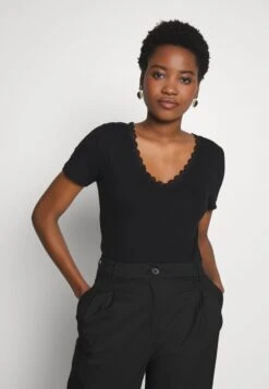 Anna Field T-Shirt Basic - Black