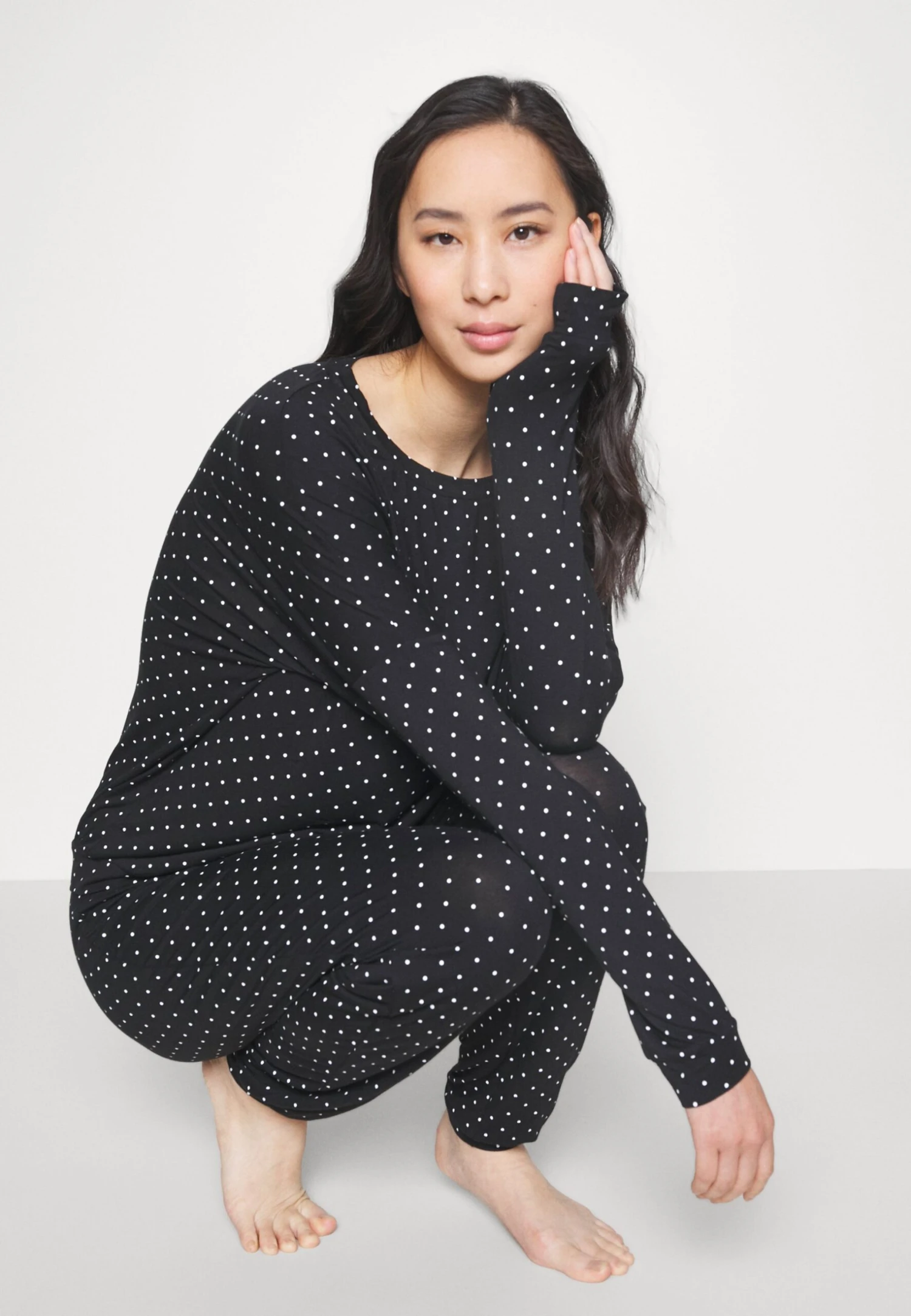 Anna Field Pyjama - Black/White 4 Anna Field Pyjama - Black/White - Afbeelding 4