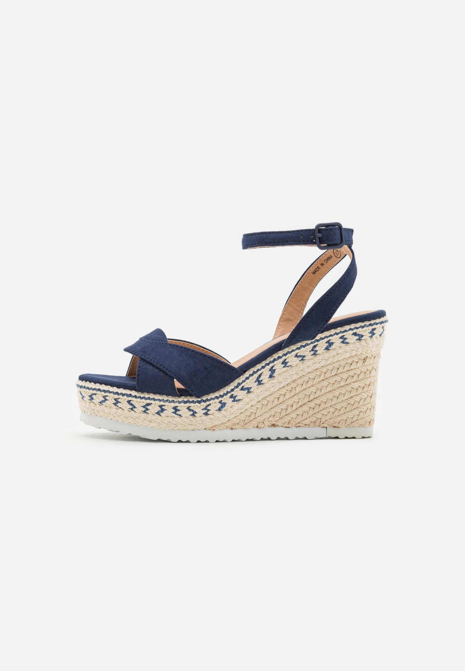 Anna Field Sandalen Met Sleehak - Dark Blue 2 Anna Field Sandalen Met Sleehak - Dark Blue - Afbeelding 2