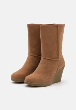 Anna Field Winter Boot - Enkellaarsjes Met Sleehak - Cognac 8 Anna Field Winter Boot - Enkellaarsjes Met Sleehak - Cognac -Anna Field 64d45de883534e7f974d195c7e051ad9 scaled