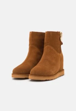 Anna Field Leather Winter Boot - Korte Laarzen - Cognac -Anna Field 73aab38a09124d93a0d917a71acd833b scaled