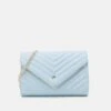 Anna Field Clutch - Light Blue