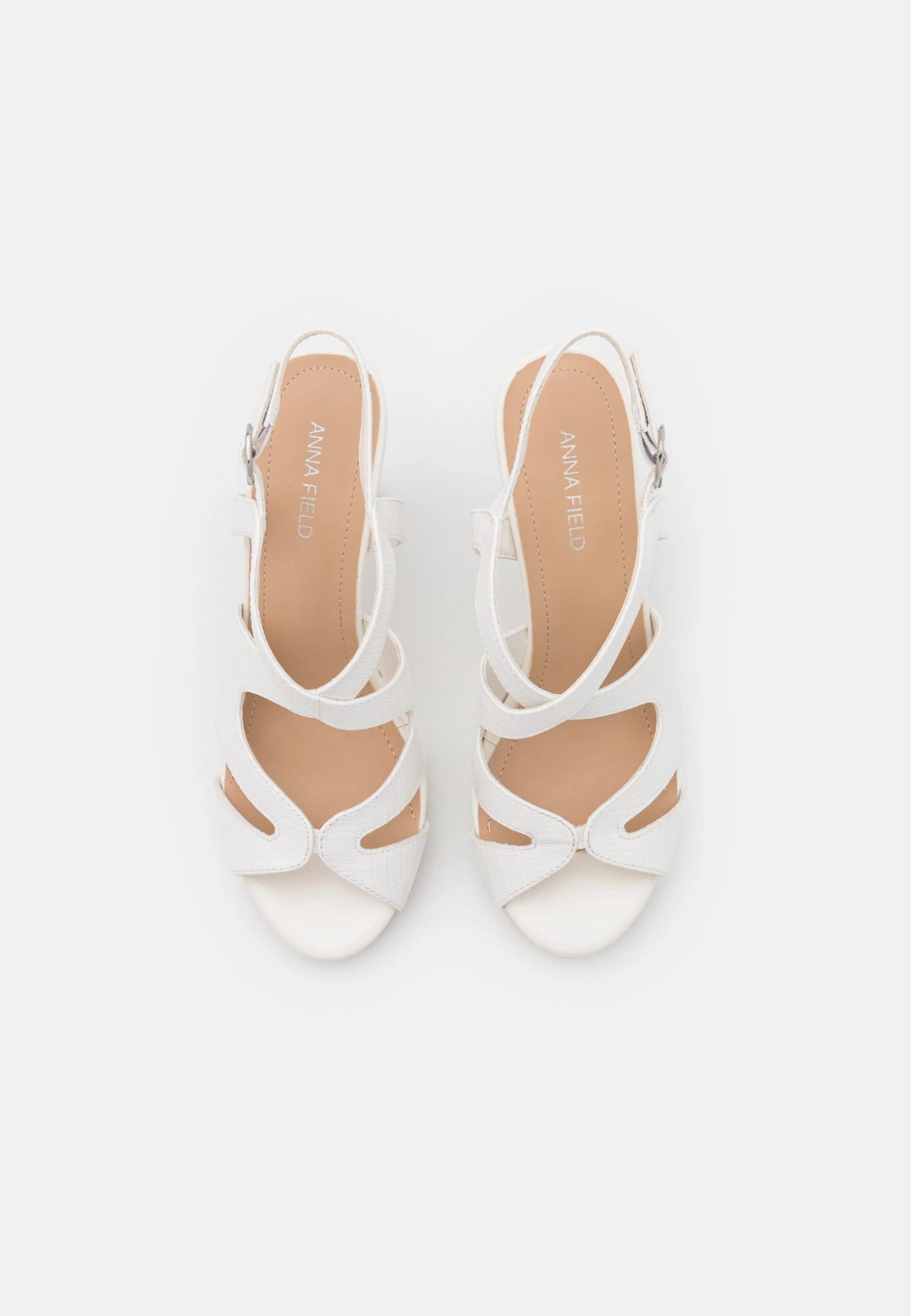Anna Field Sandalen Met Plateauzool - White 6 Anna Field Sandalen Met Plateauzool - White - Afbeelding 6