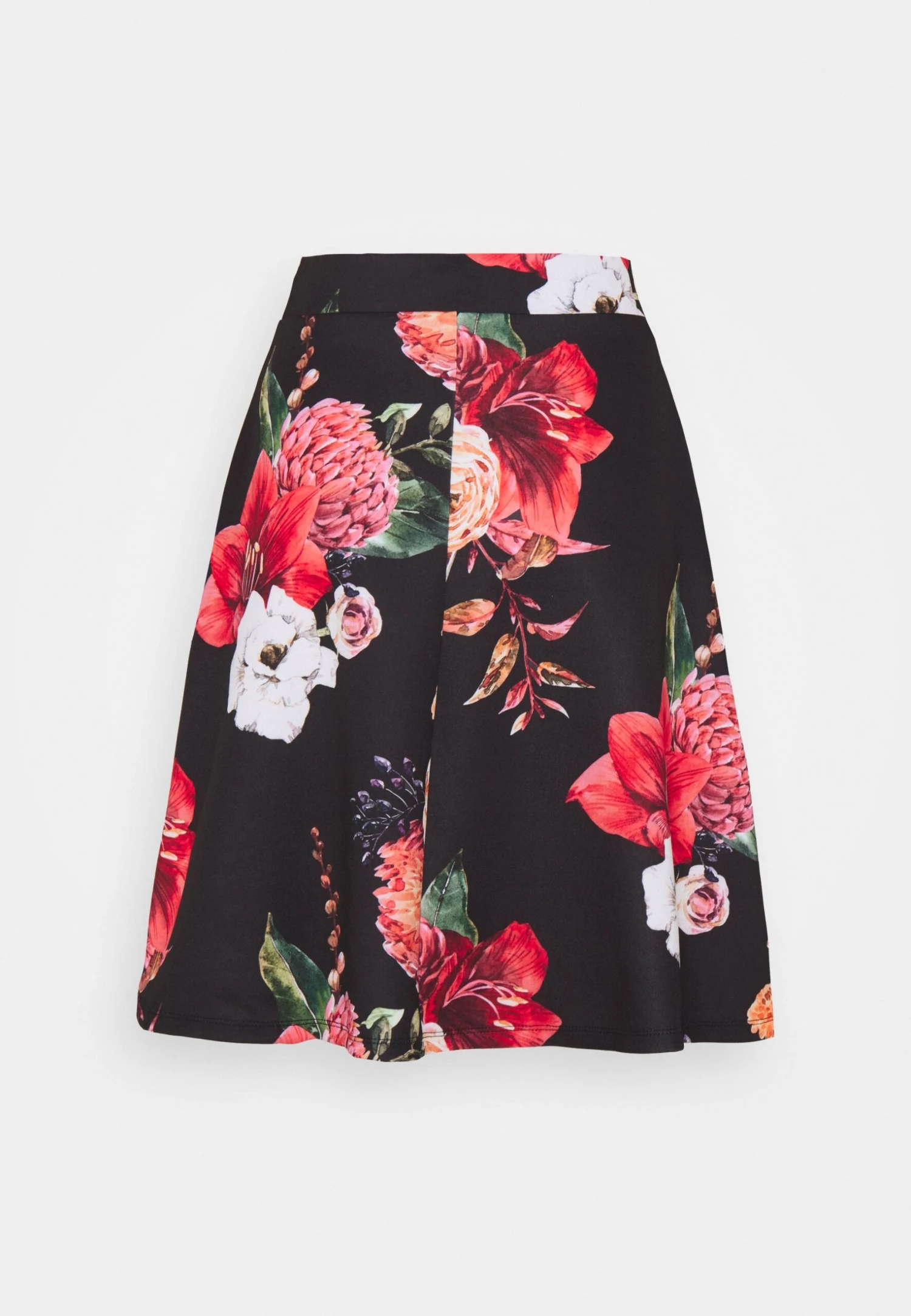 Anna Field Plooirok -Black/Pink 2 Anna Field Plooirok -Black/Pink - Afbeelding 2