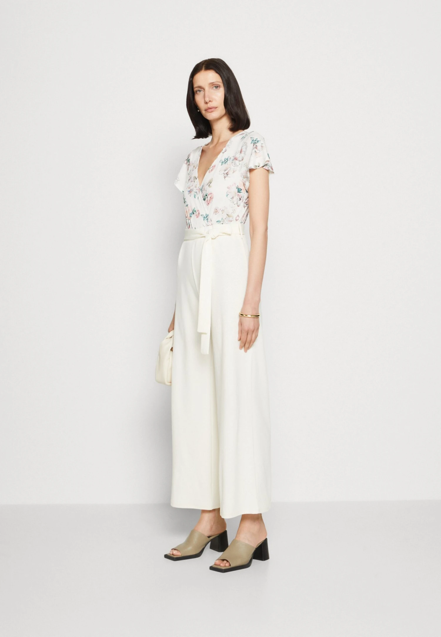 Anna Field Jumpsuit - Beige/White 2 Anna Field Jumpsuit - Beige/White - Afbeelding 2
