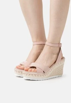 Anna Field Sandalen Met Sleehak - Light Pink