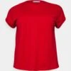 Slub Jersey- T-Shirt Basic - Red