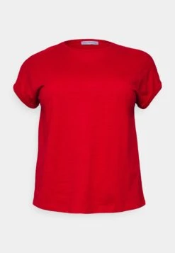 Slub Jersey- T-Shirt Basic - Red