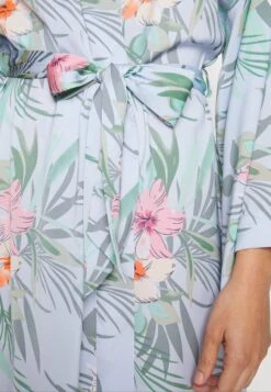 Anna Field Floral Robe - Badjas - Blue -Anna Field 997130518deb46f2bc1f996a410ba74e scaled