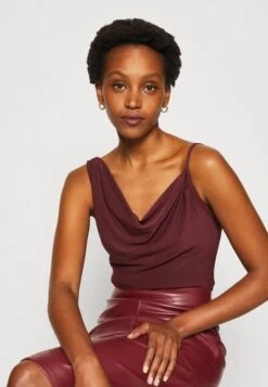 Anna Field Top - Dark Red -Anna Field 9fc6f7c1c7464e1c8070977a2a72c50f scaled