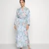 Anna Field Floral Robe - Badjas - Blue