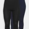 2 Pack- Legging - Black/Dark Blue