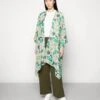 Anna Field Poncho - Green