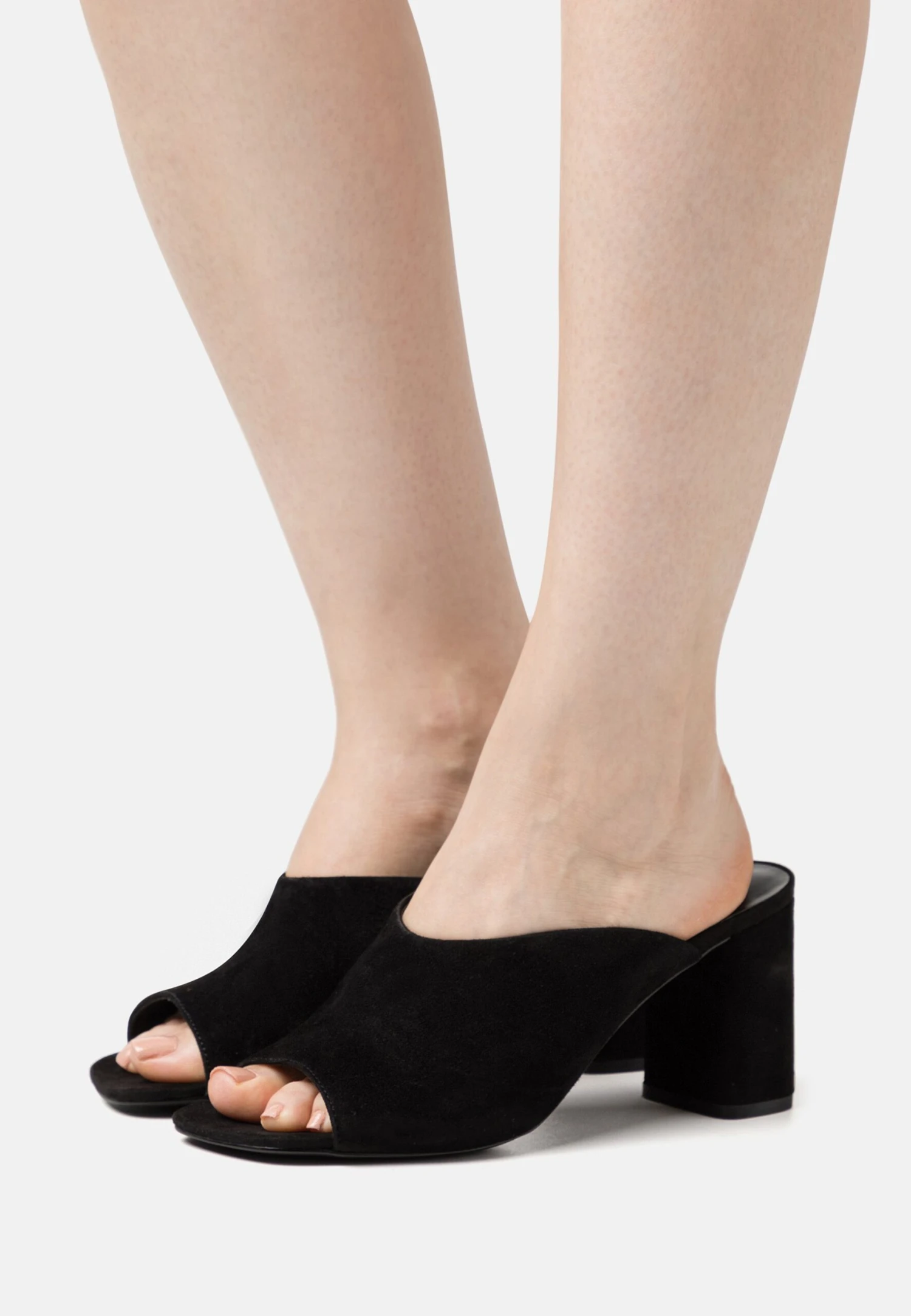 Anna Field Leather- Muiltjes Met Hak - Black 1 Anna Field Leather- Muiltjes Met Hak - Black