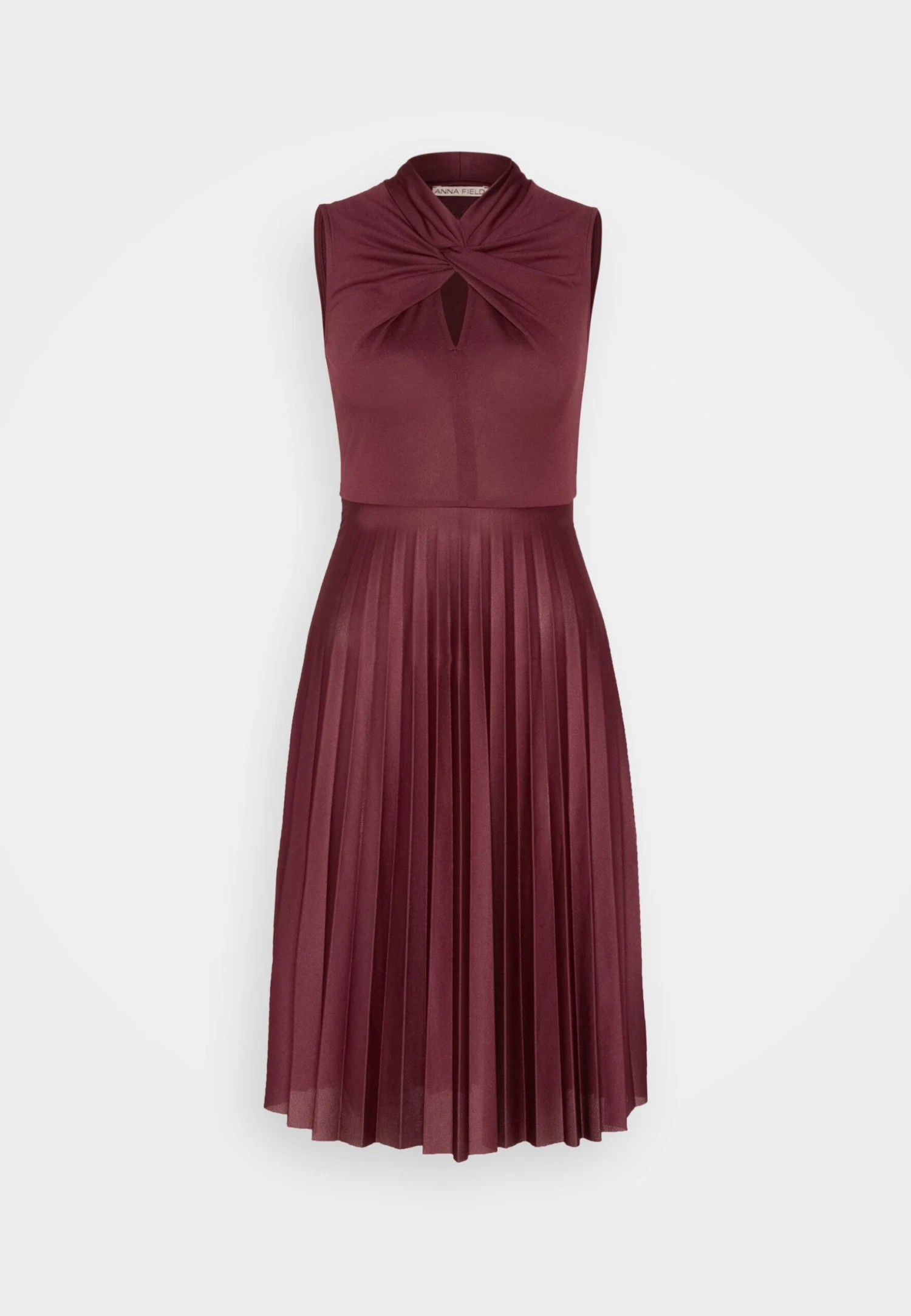 Anna Field Jerseyjurk - Bordeaux 5 Anna Field Jerseyjurk - Bordeaux - Afbeelding 5