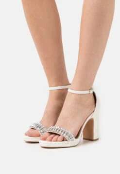 Anna Field Sandalen Met Hoge Hak - White