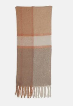 Anna Field Sjaal - Orange/Beige/Grey