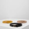 Anna Field 3 Pack - Tailleriem - Black/Yellow/Taup