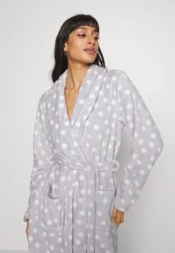 Anna Field Badjas - Grey/White -Anna Field c5725abc2d2e43b5ad64de8b26dd812d scaled