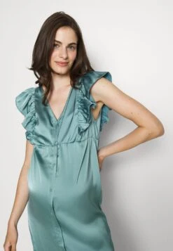 Mama Dress Mid Dress Open Slips- Cocktailjurk - Light Green -Anna Field cea678d504994054af8fcd69eb8174e6 scaled