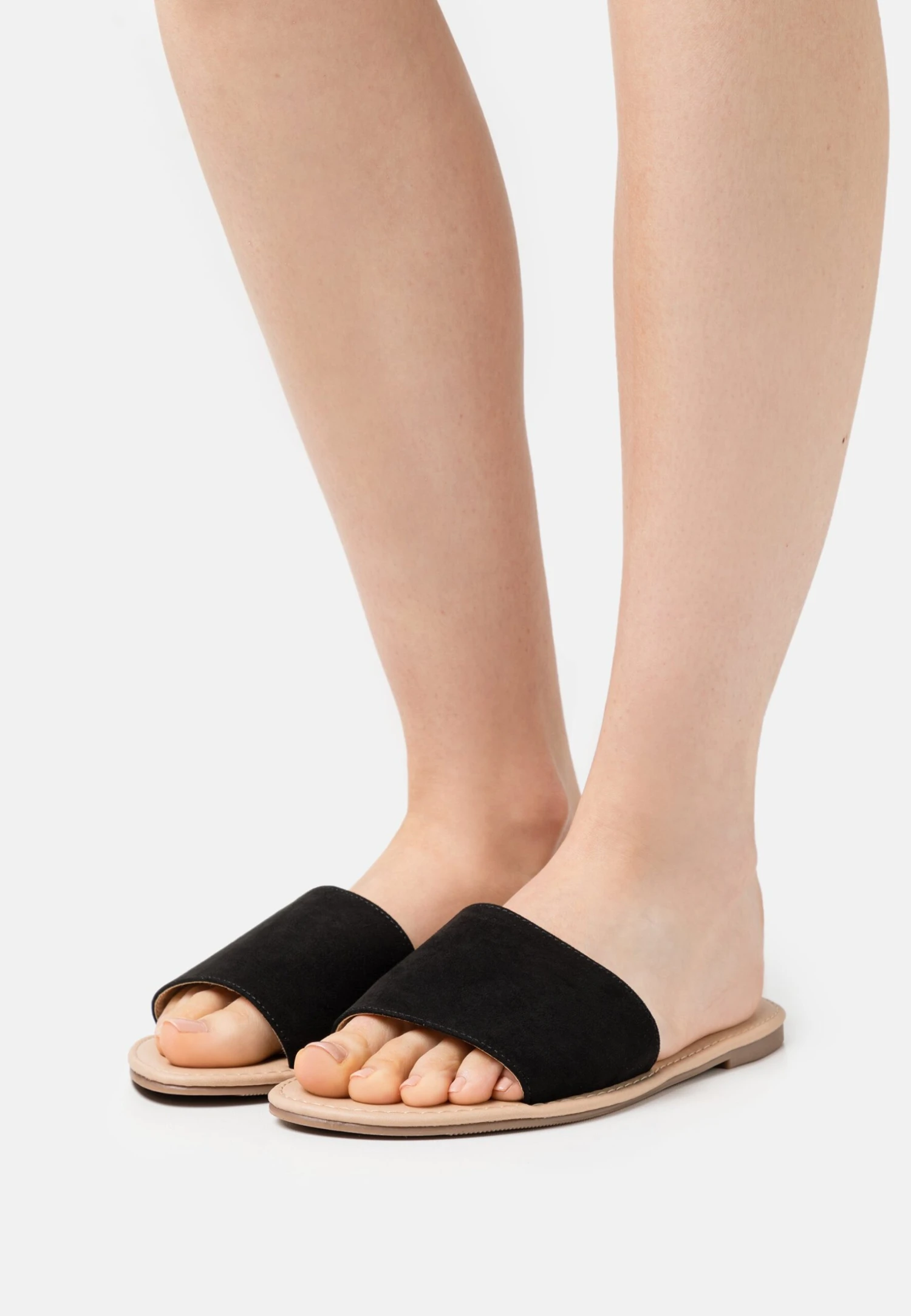 Anna Field 2 Pack - Muiltjes - Black/Cognac 1 Anna Field 2 Pack - Muiltjes - Black/Cognac